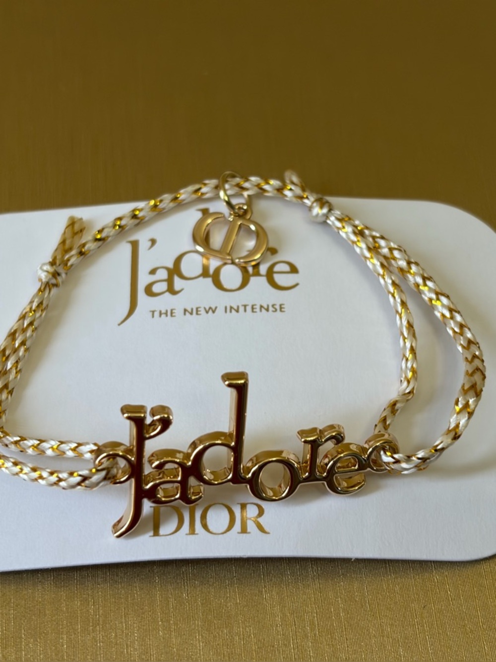 Dior cord Bracelet - Picture 2 of 11